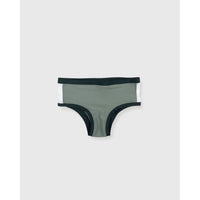 Bonnie and the Gang Smokey Green Ronni Uv Swim Briefs