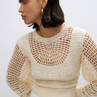 Rohe Off White Cece Sweater