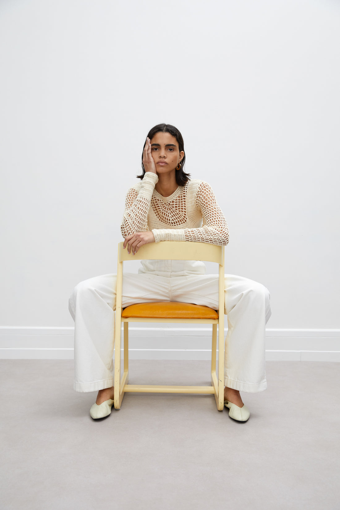Rohe Off White Cece Sweater
