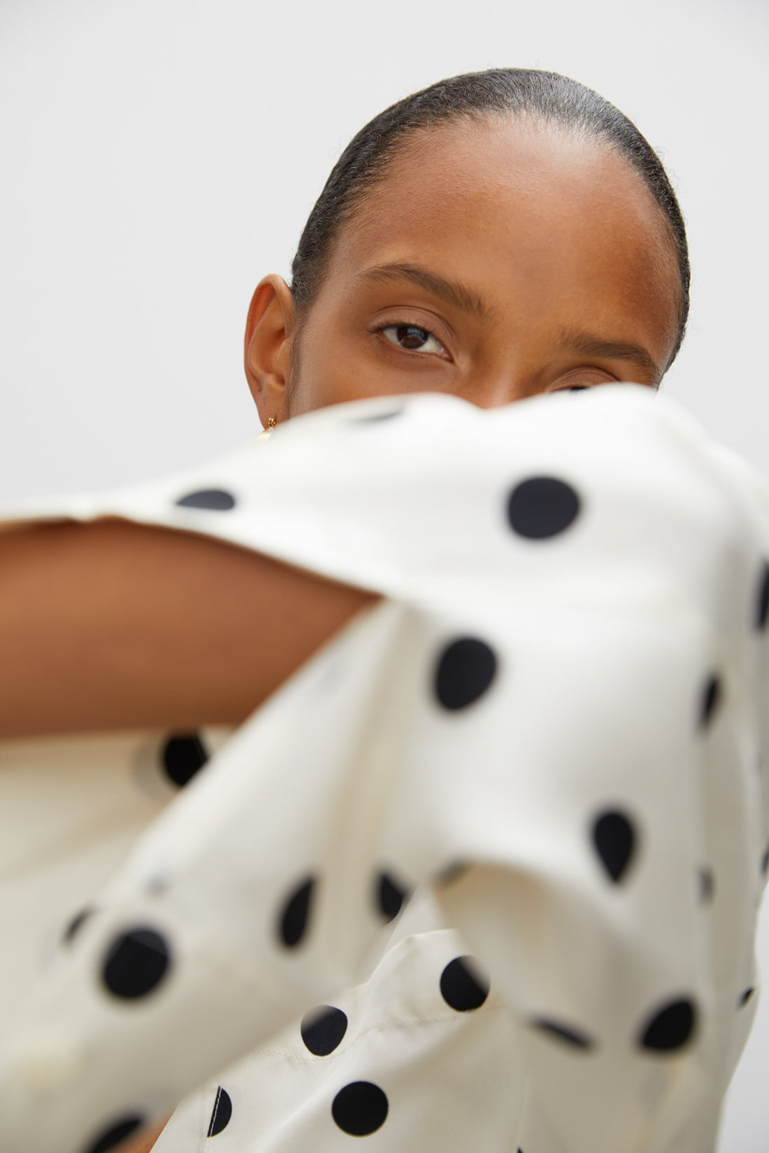 Rohe Maxi Dot Charlie Blouse