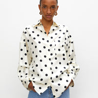 Rohe Maxi Dot Charlie Blouse