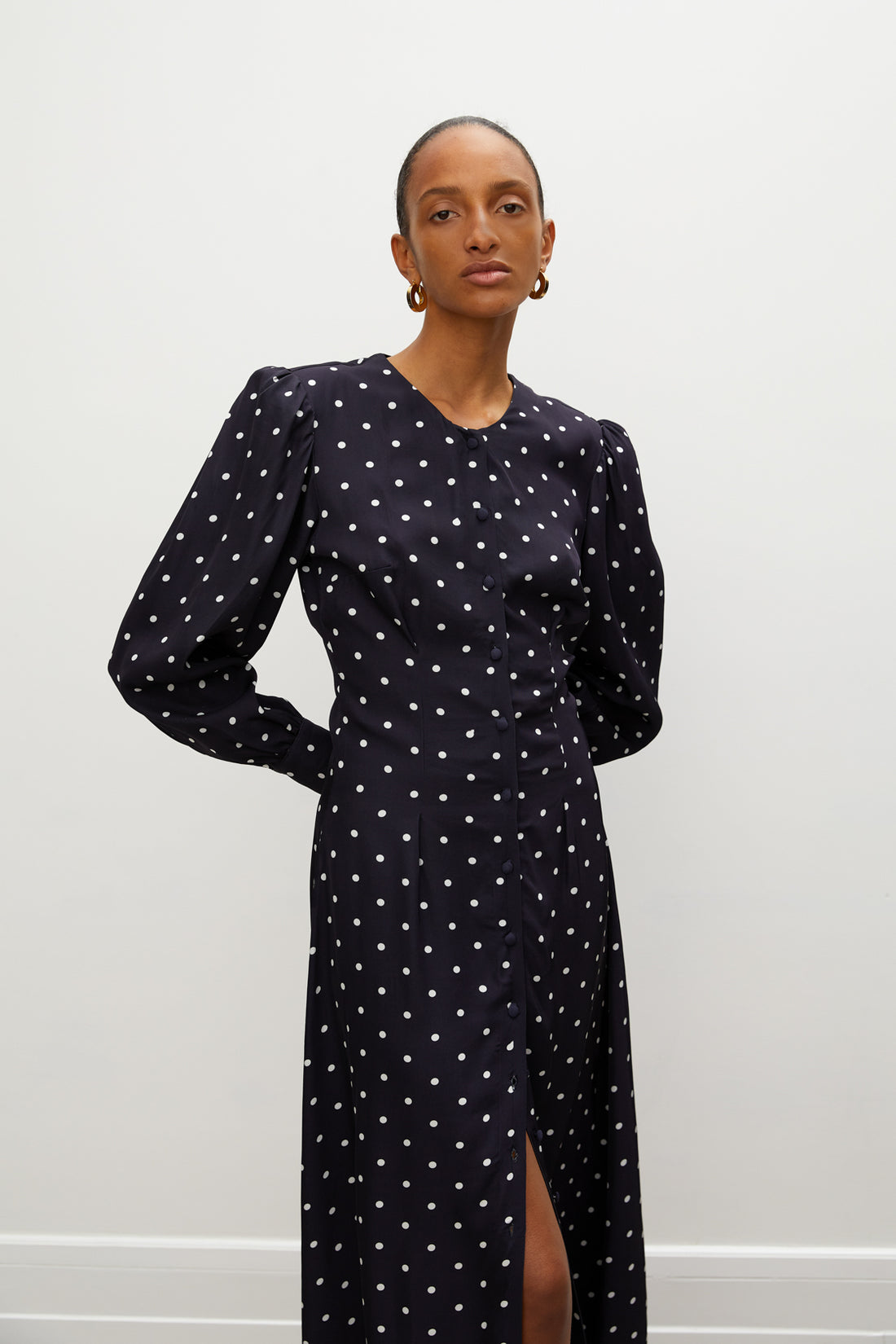 Rohe All Over Dot Claudia Dress