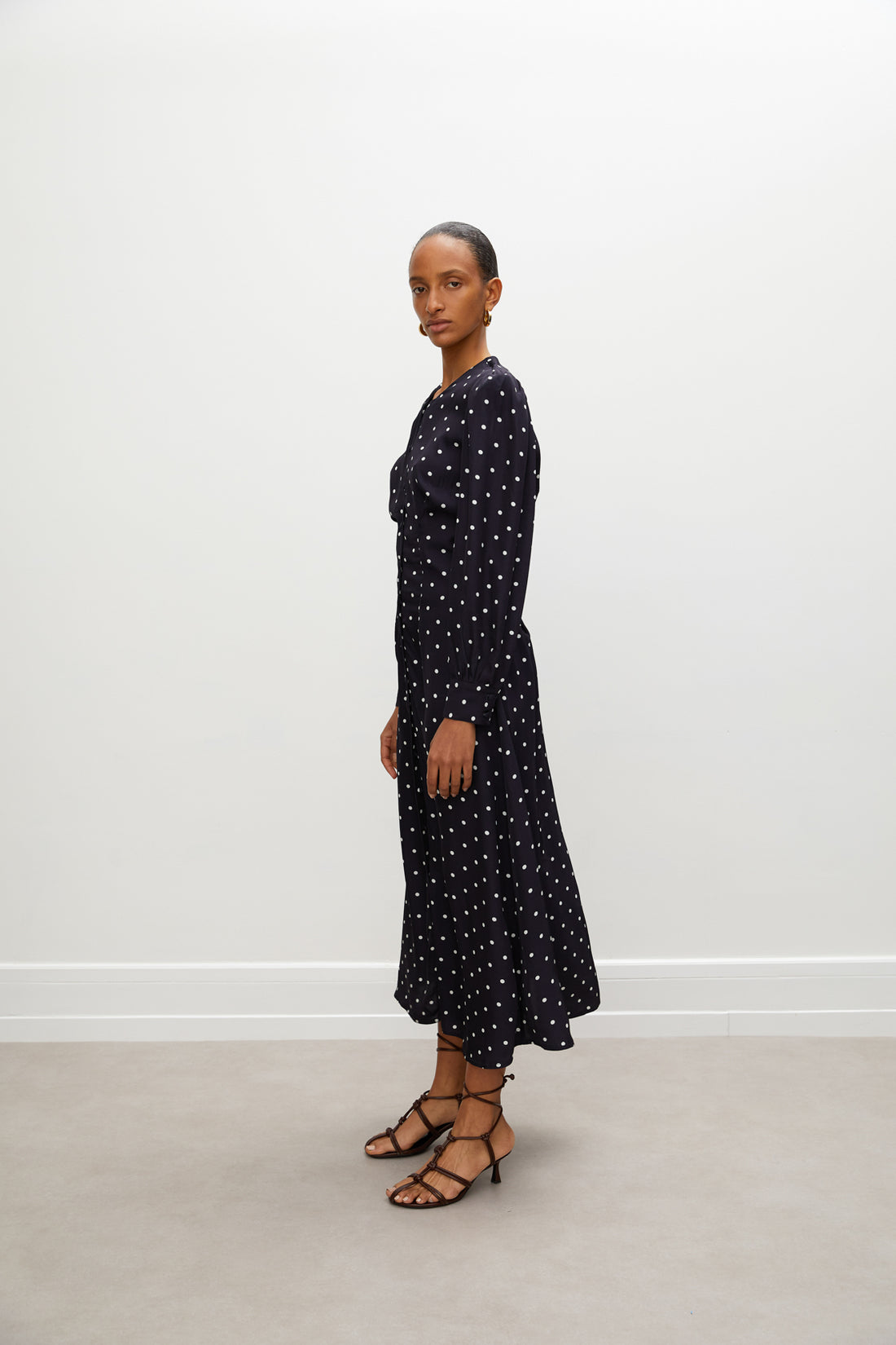 Rohe All Over Dot Claudia Dress
