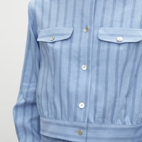 Rohe Resort Stripe Evy Blouse