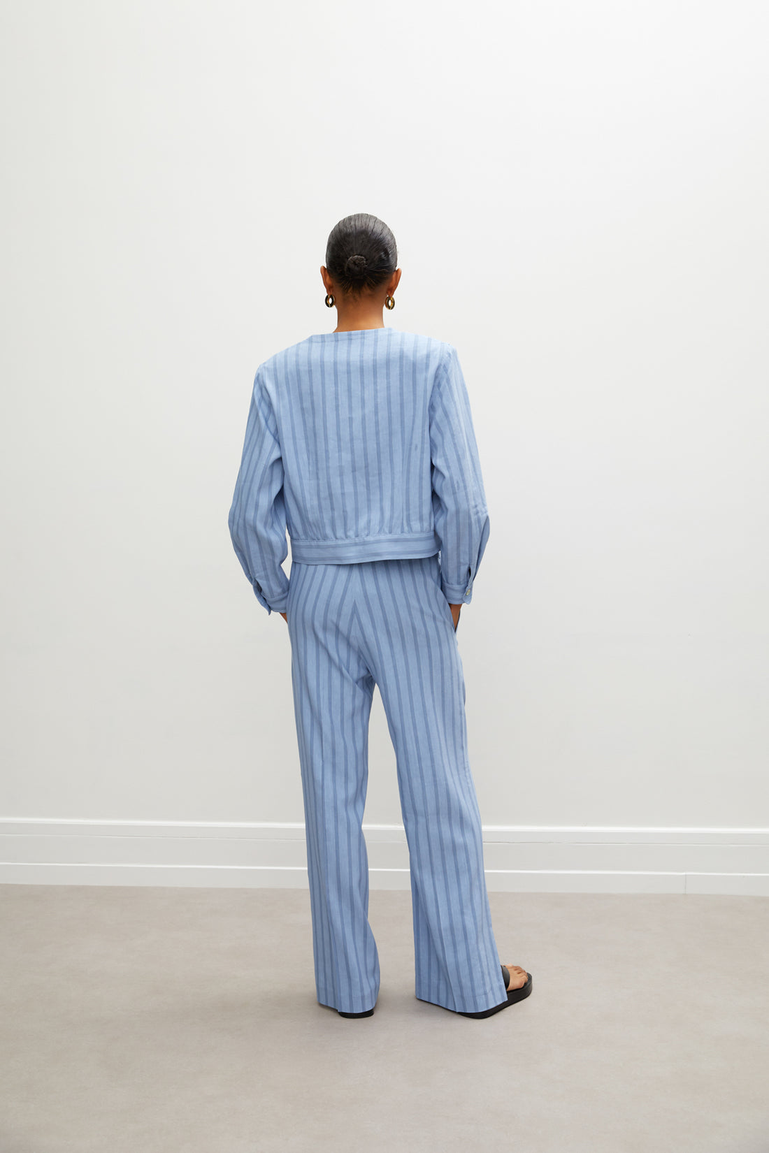 Rohe Resort Stripe Evy Blouse