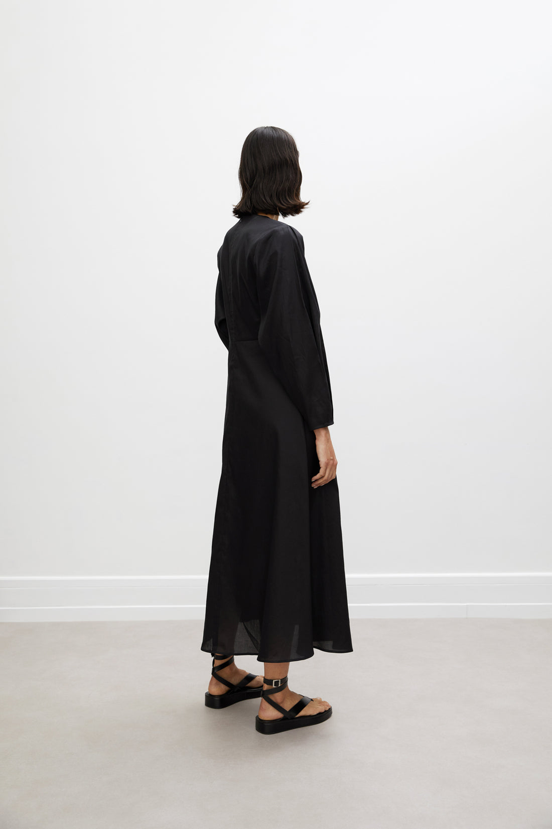 Rohe Black Leonore Dress