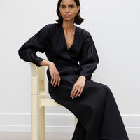 Rohe Black Leonore Dress