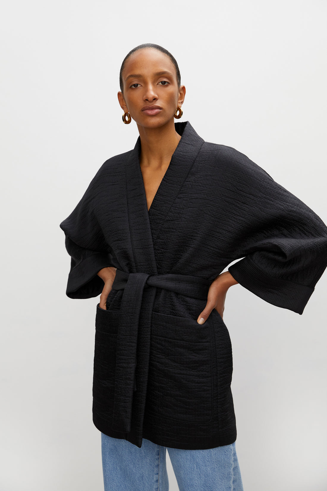 Rohe Black Lola Jacket