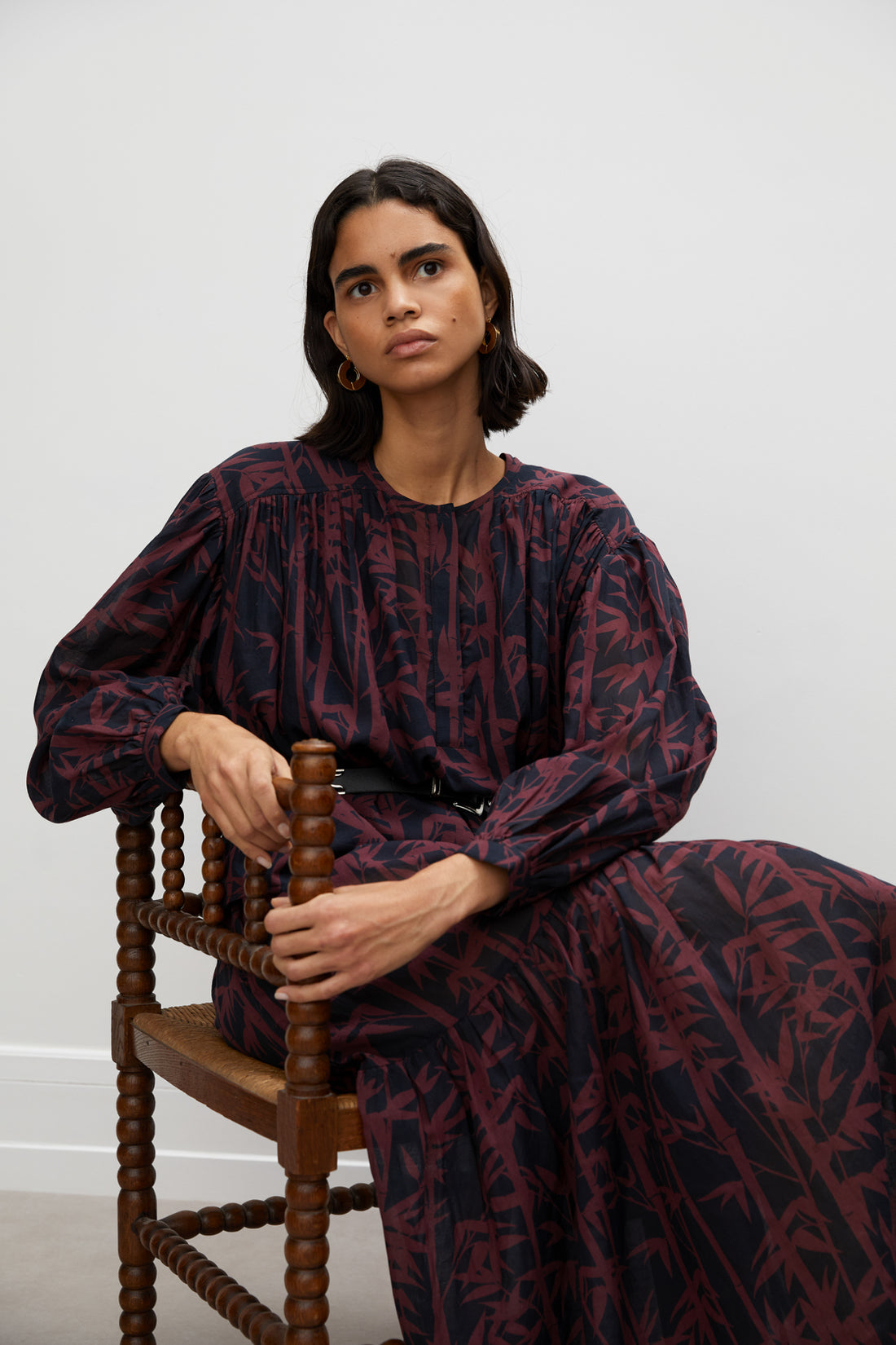 Rohe Bamboo Brown Lynn Dress