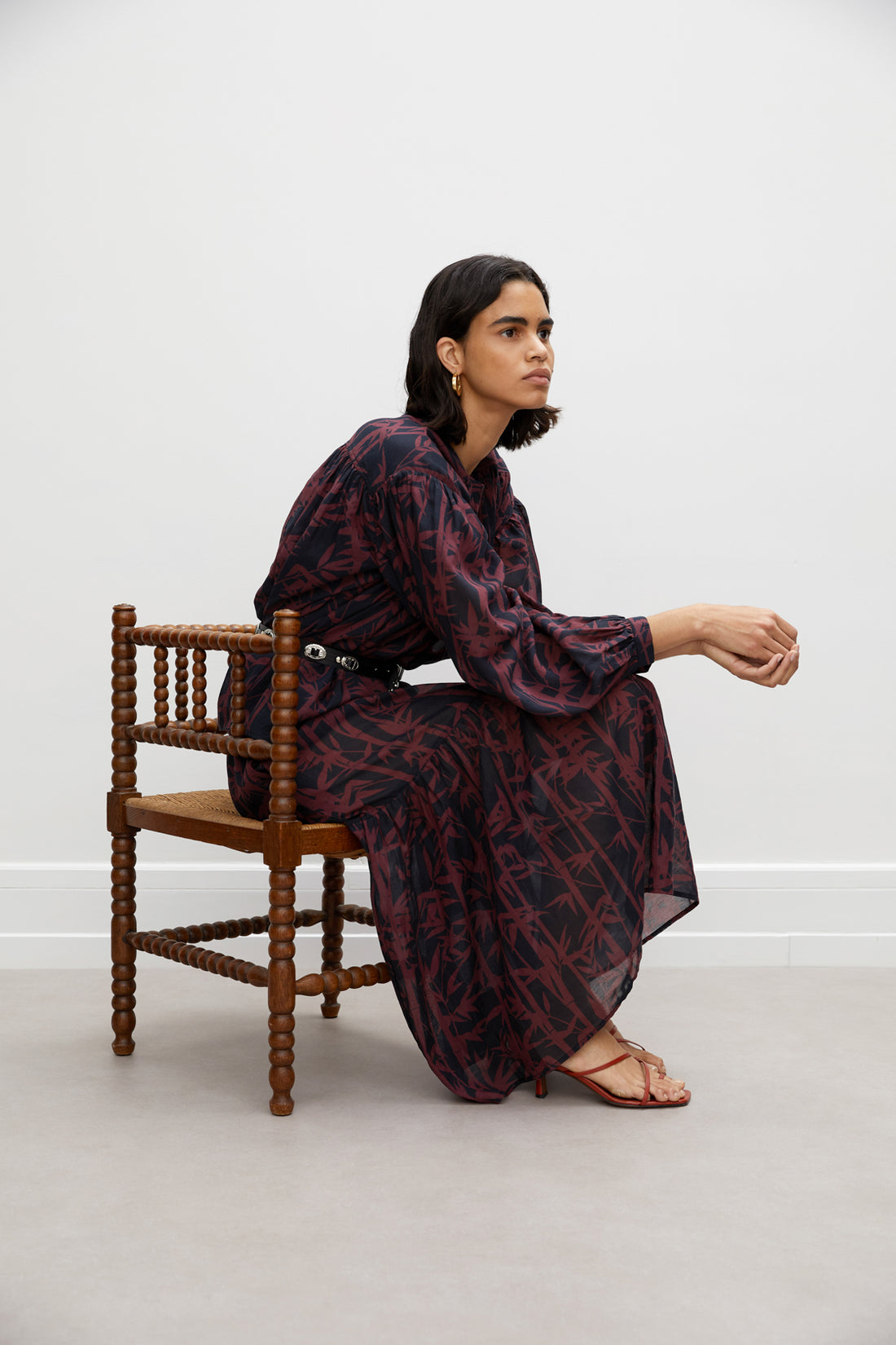 Rohe Bamboo Brown Lynn Dress