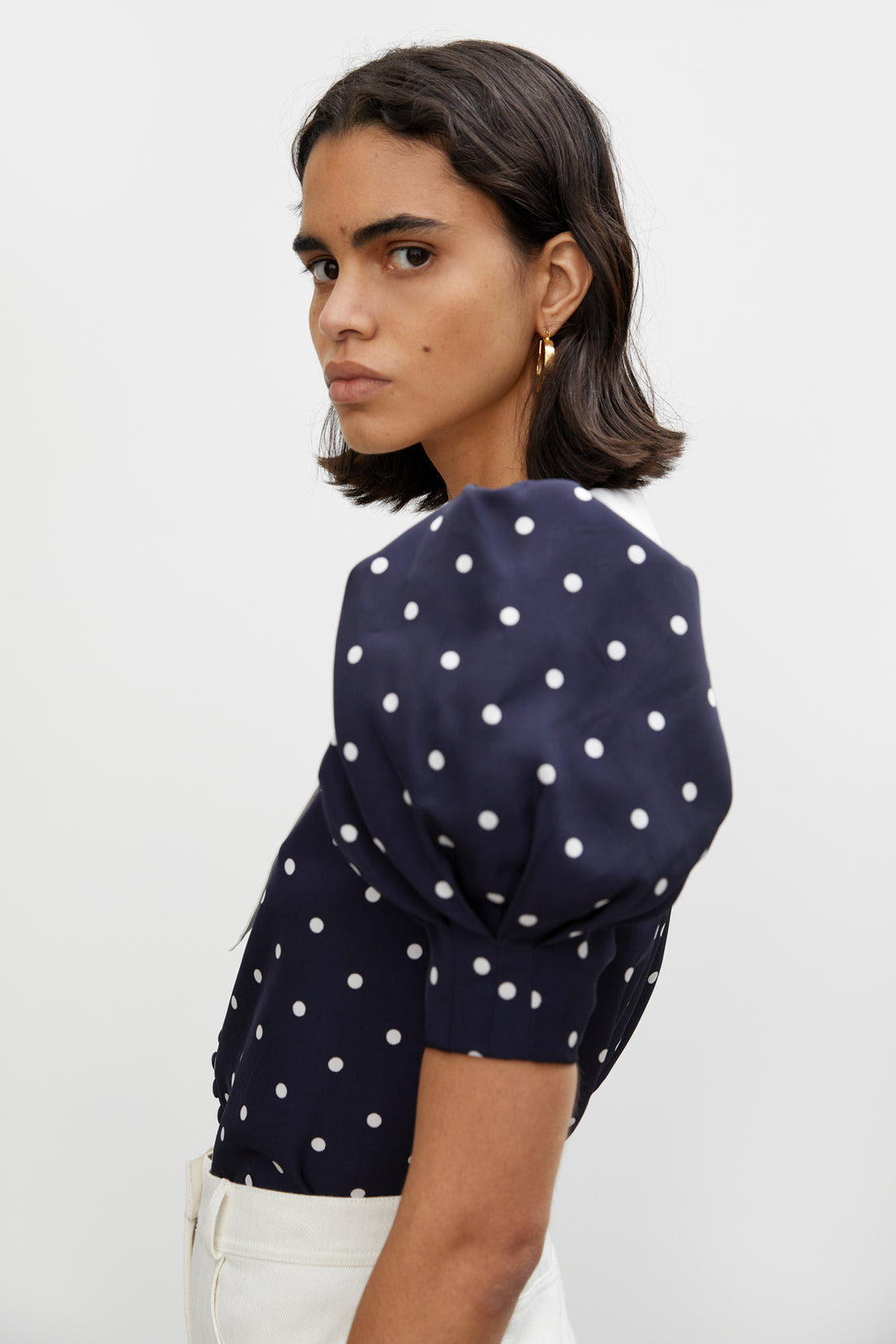 Rohe All Over Dot Mima Blouse
