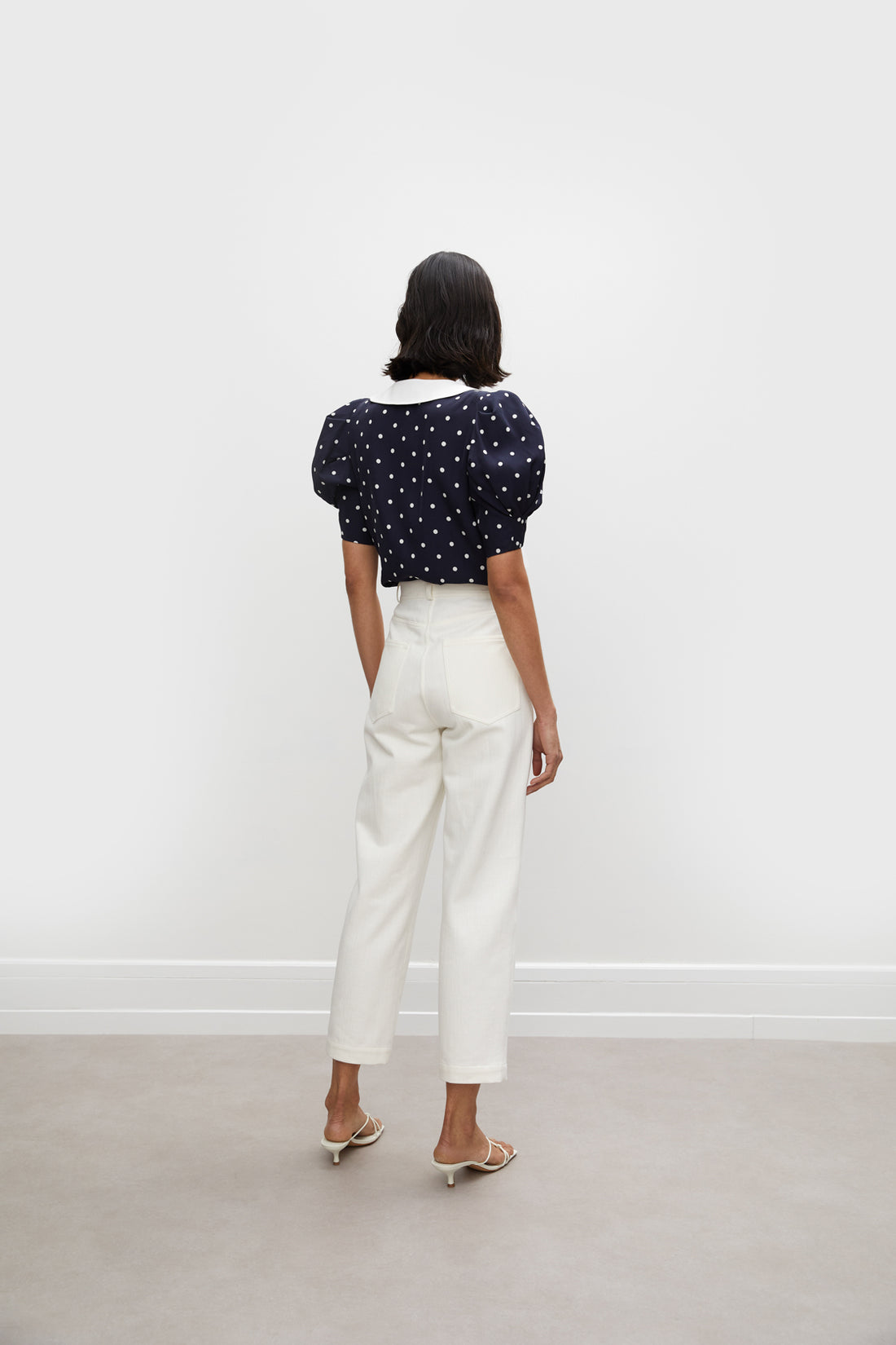 Rohe All Over Dot Mima Blouse