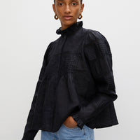 Rohe Black Rosie Blouse