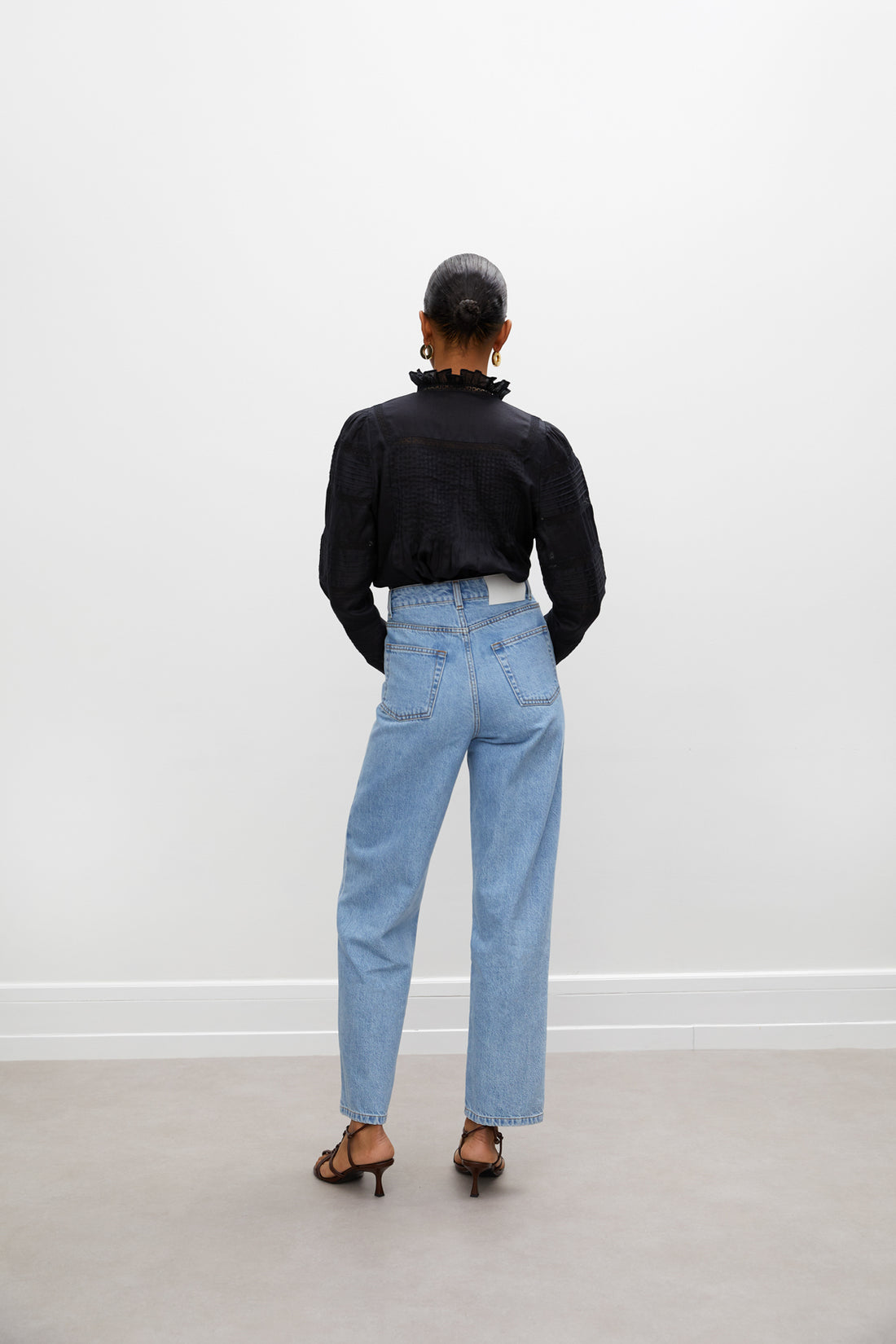 Rohe Black Rosie Blouse
