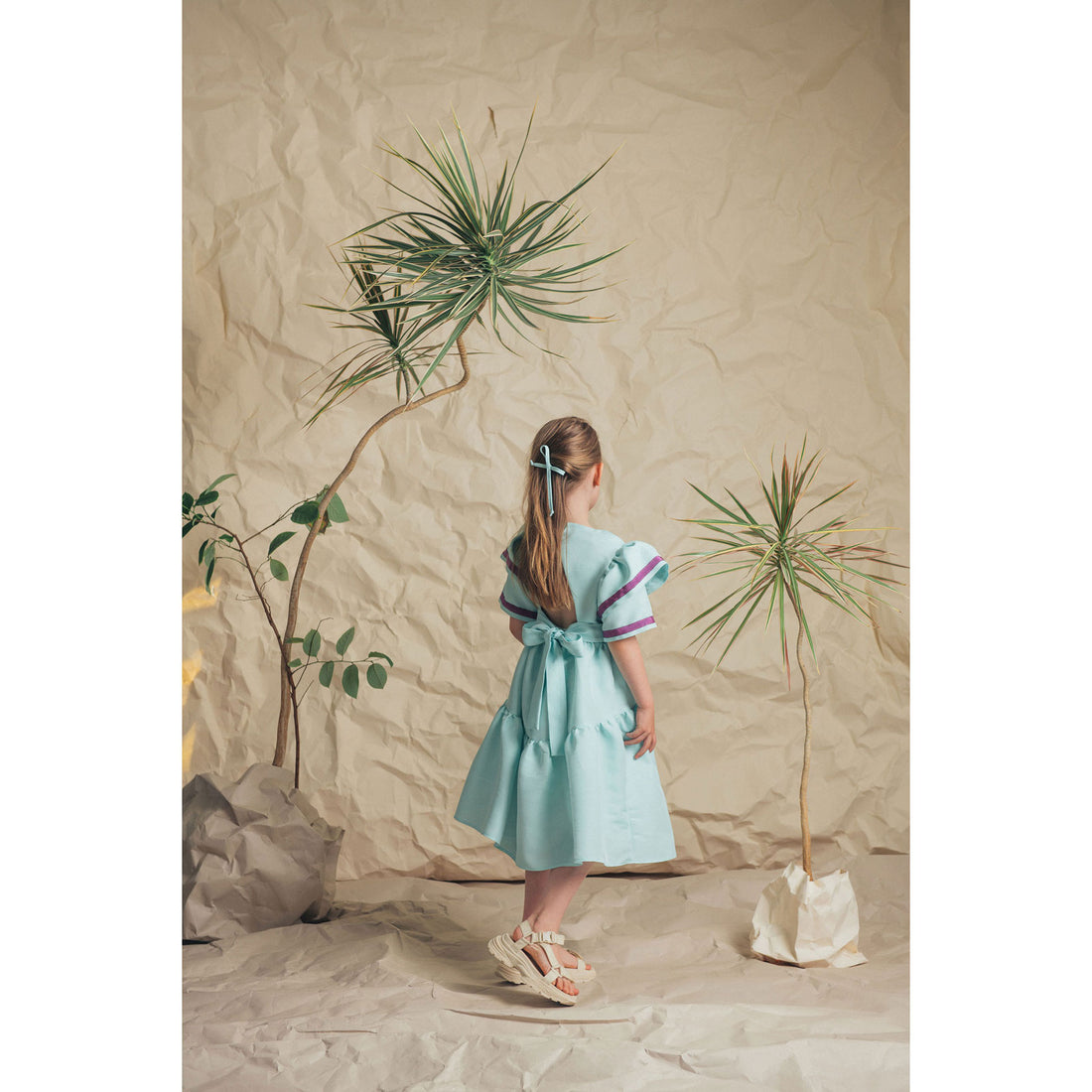Paade Mode Light Blue Dianthus Queen Dress