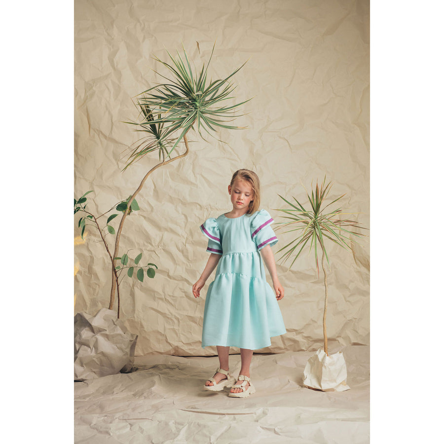 Paade Mode Light Blue Dianthus Queen Dress