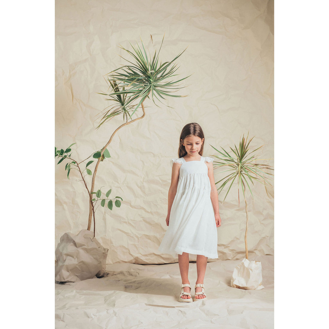 Paade Mode White Phlox Maxi Dress