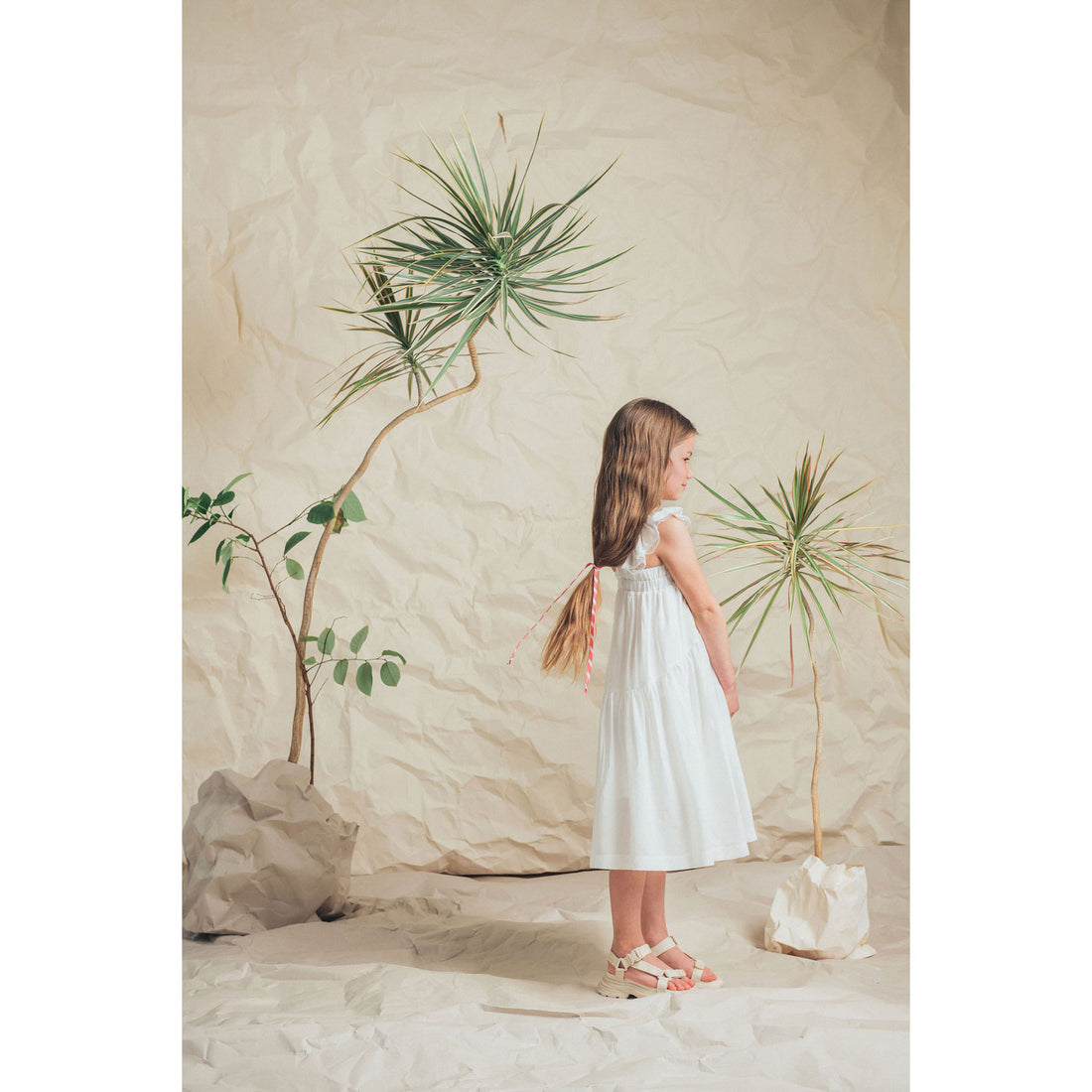 Paade Mode White Phlox Maxi Dress