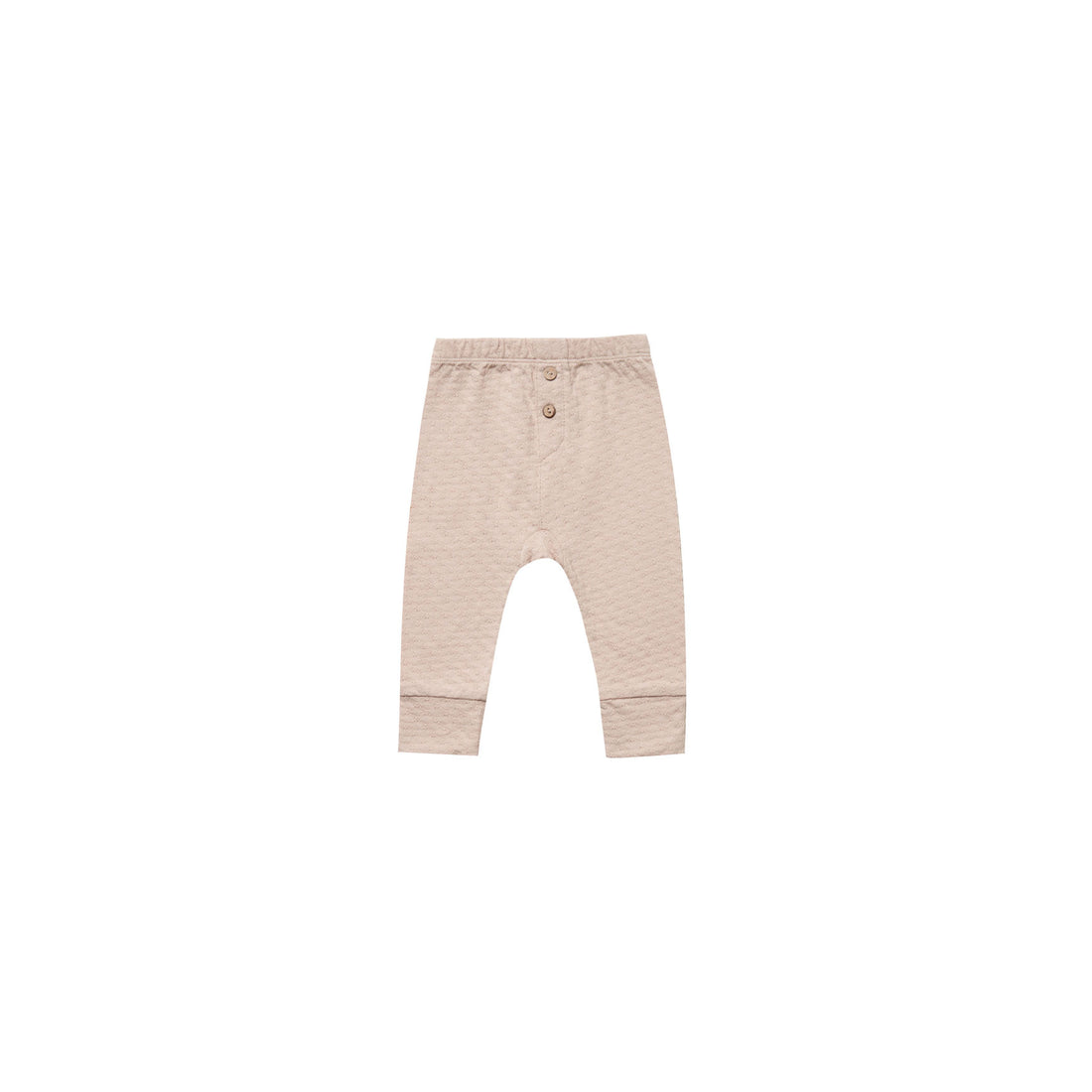 Quincy Mae Rose Organic Pointelle Pajama Pants