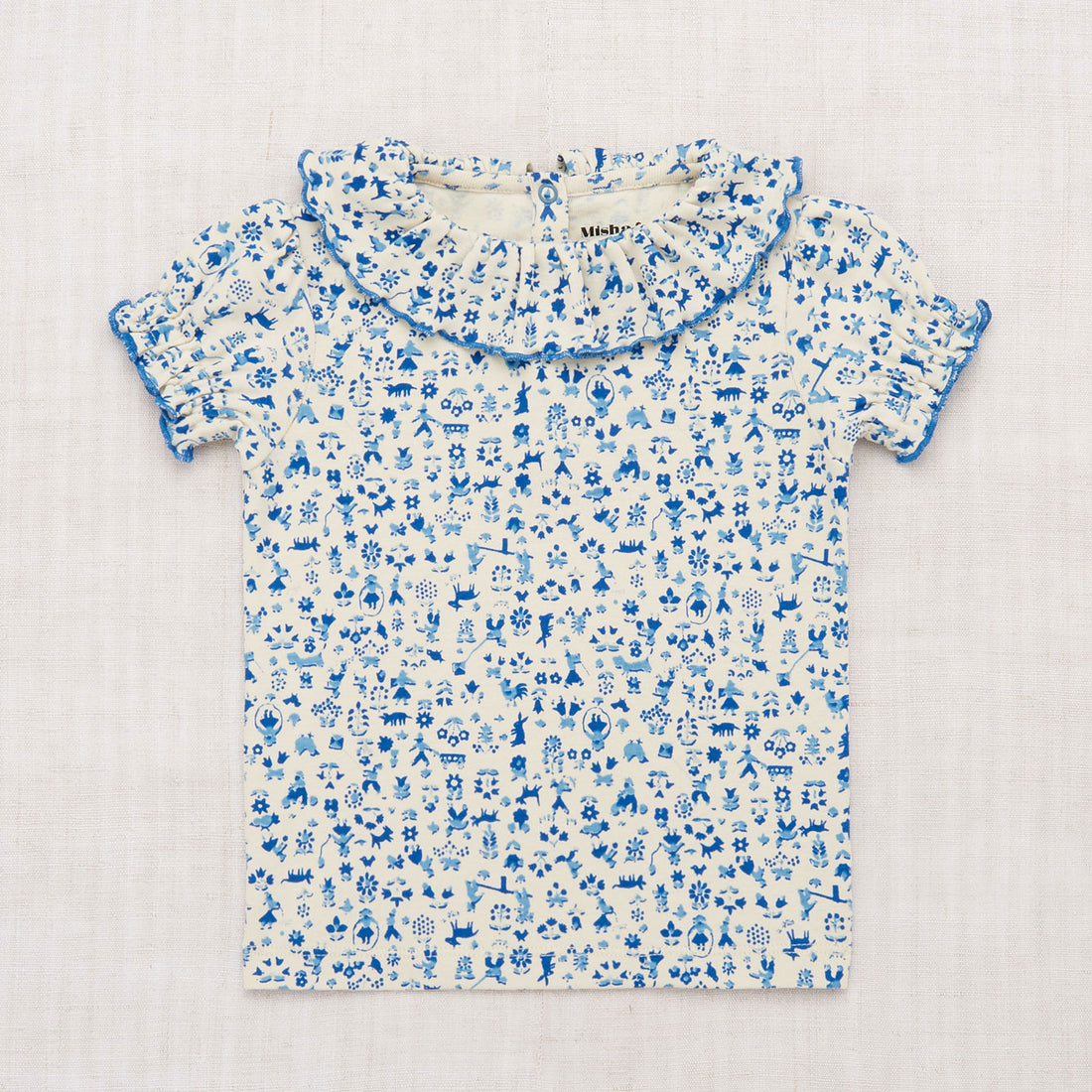 Misha and Puff Marzipan Country Walk Balloon Sleeve Paloma Tee