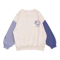 WYNKEN Chalk Dusk Blue Panel Sweatshirt