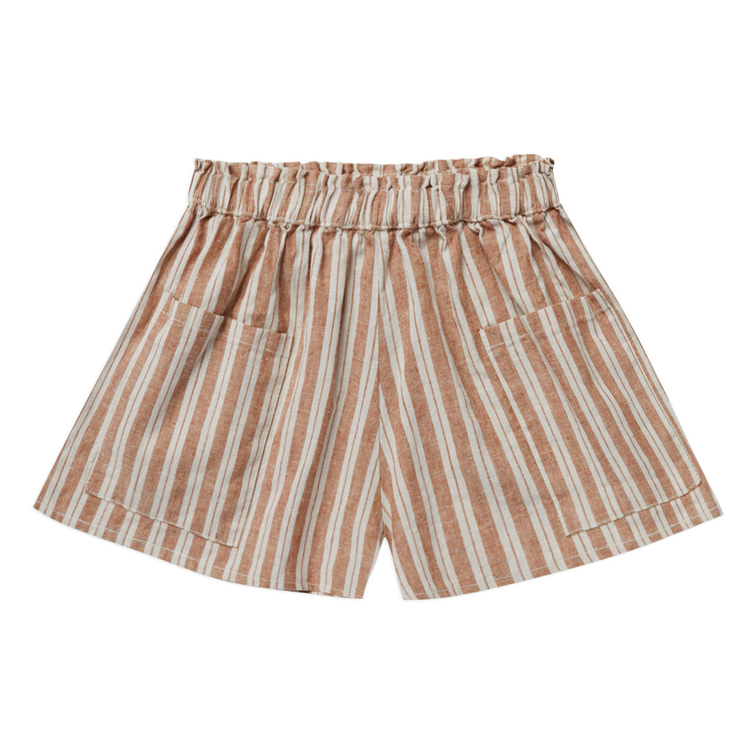 Rylee and Cru Paperbag Short | Stone Stripe