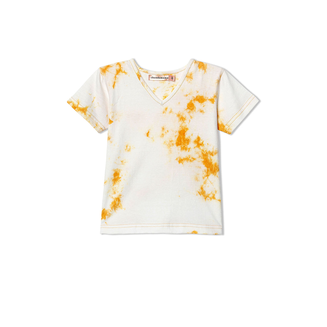 Chandamama Yellow Tie Dye Param Tee