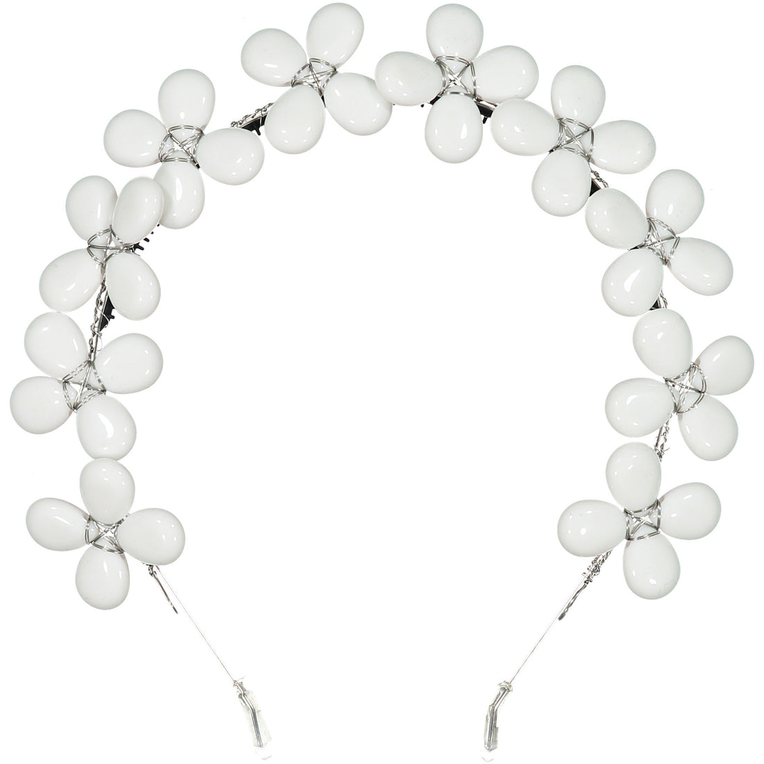Knot Hairbands White Petal Headband