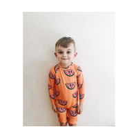Hugo Loves Tiki Orange Watermelon Rashguard