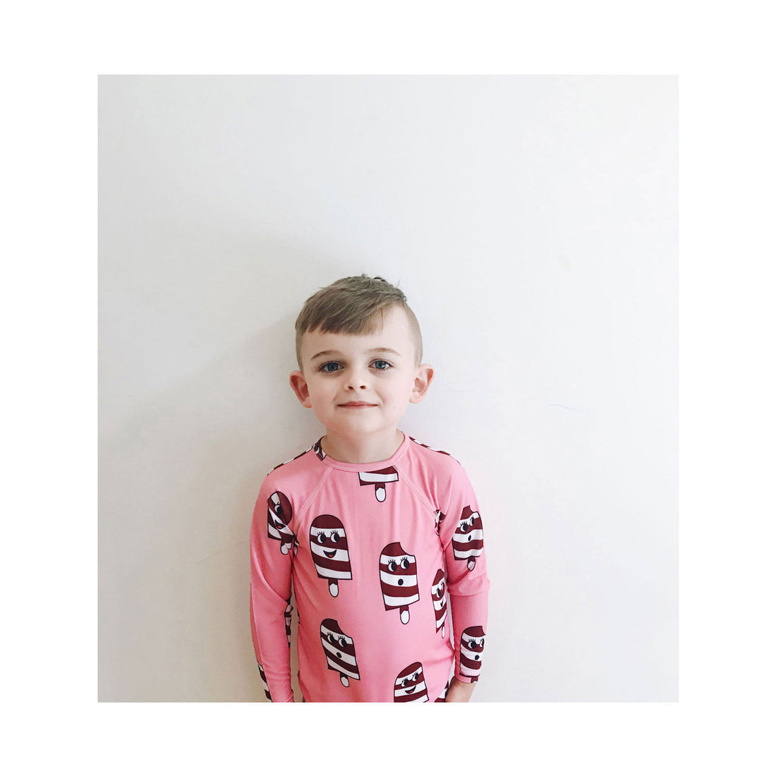 Hugo Loves Tiki Ice Cream Rashguard