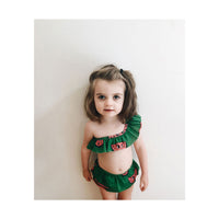 Hugo Loves Tiki Watermelon Ruffle Bikini