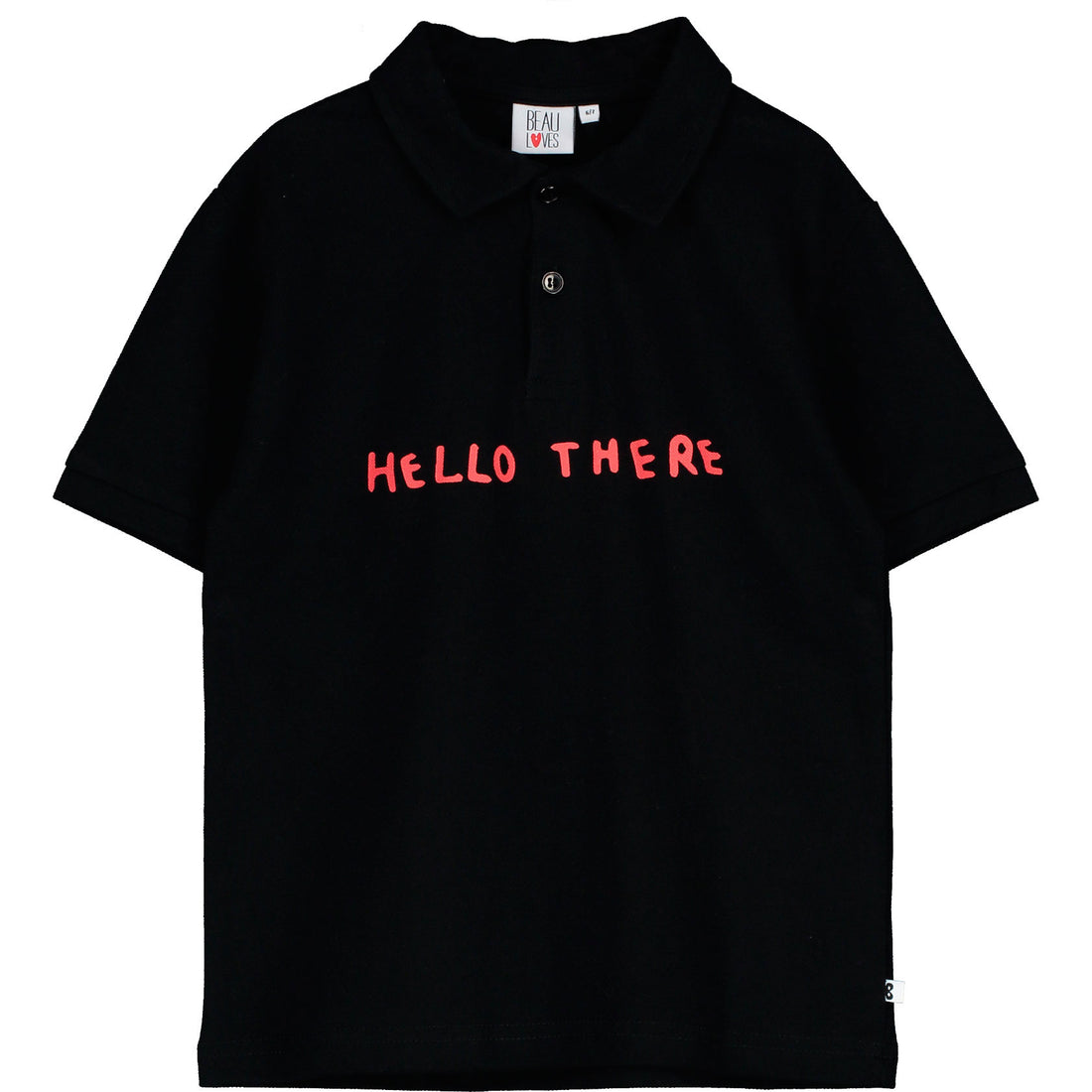 Beau Loves Black Polo