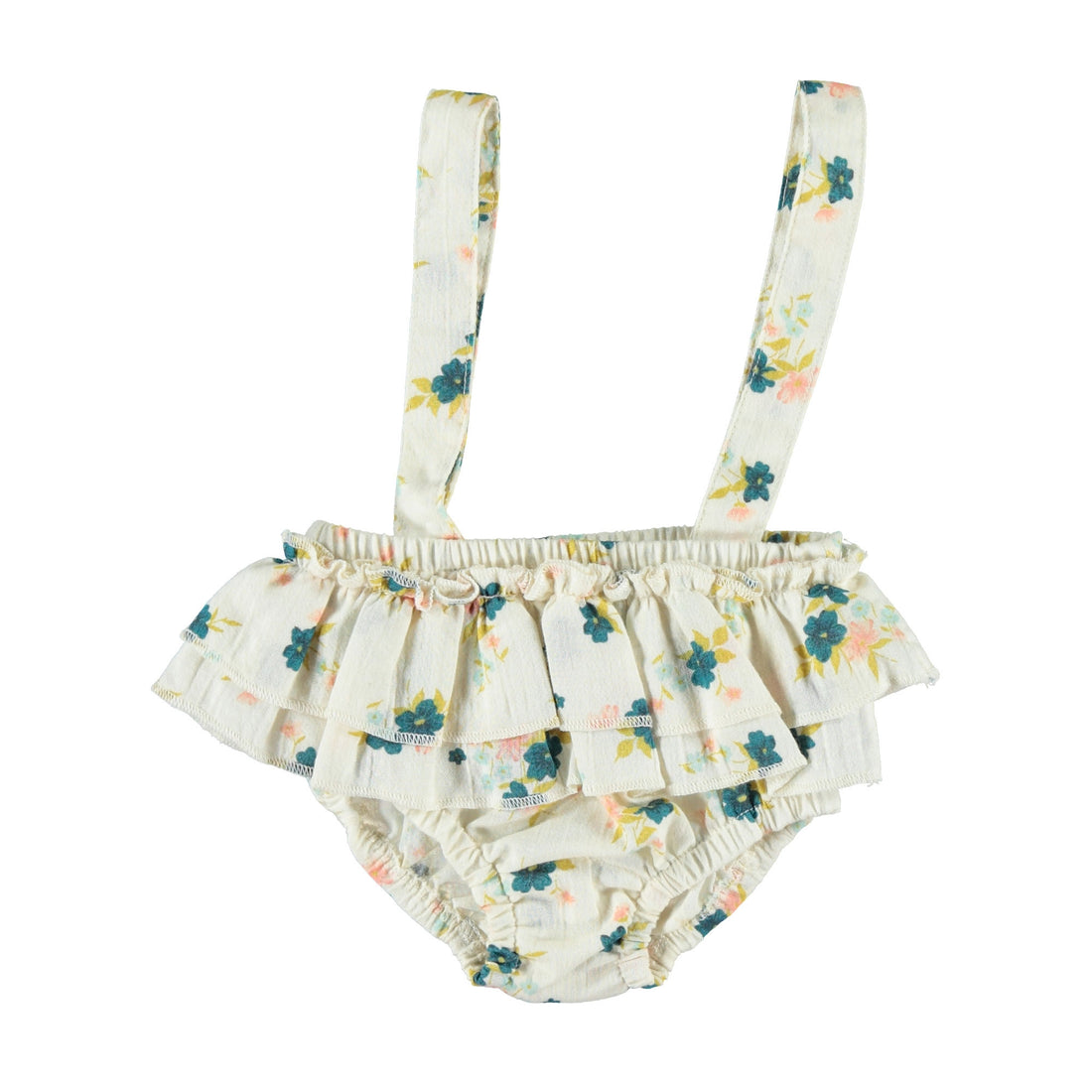 Piupiuchick Flowers Shorties with Straps