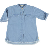 Piupiuchick Washed Jean Rock Dress