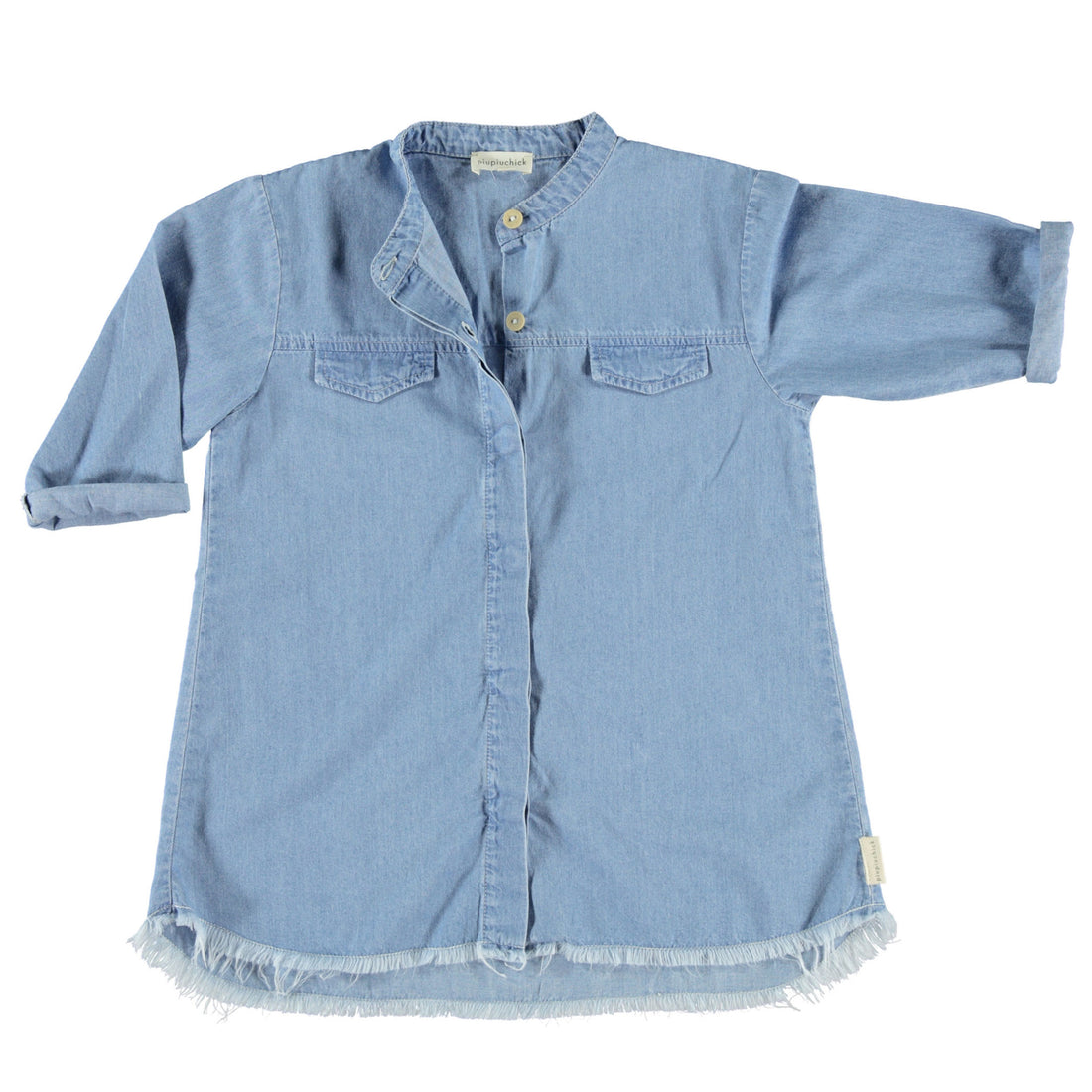 Piupiuchick Washed Jean Rock Dress