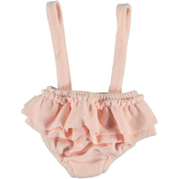 Piupiuchick Salmon Terry Shorties with Straps