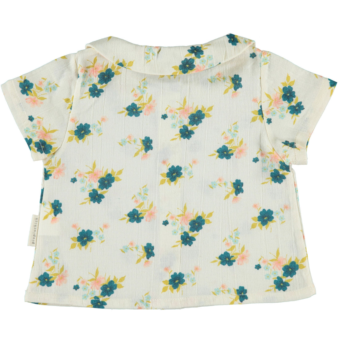 Piupiuchick Flowers Peter Pan Collar Blouse