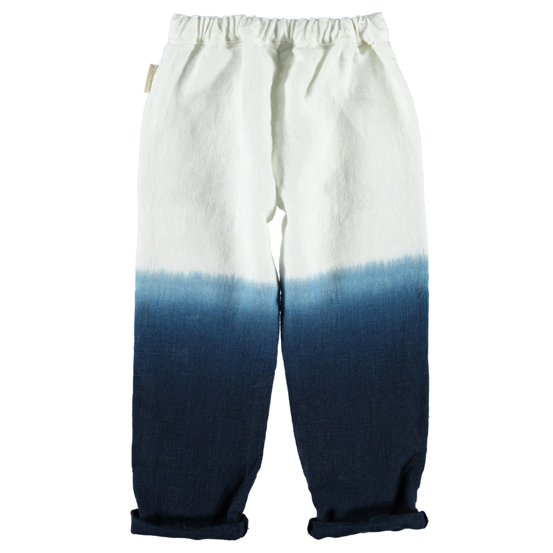 Piupiuchick Navy Tie Dye Linen Trousers