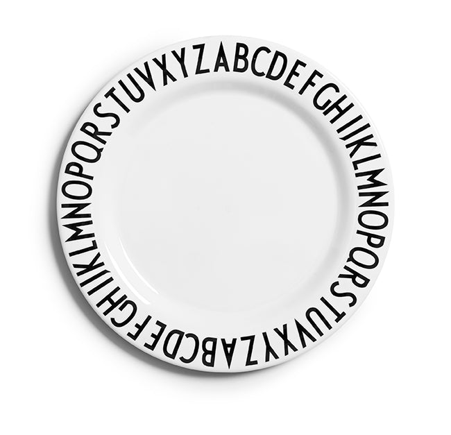 Design Letters Melamine plate - PLATE