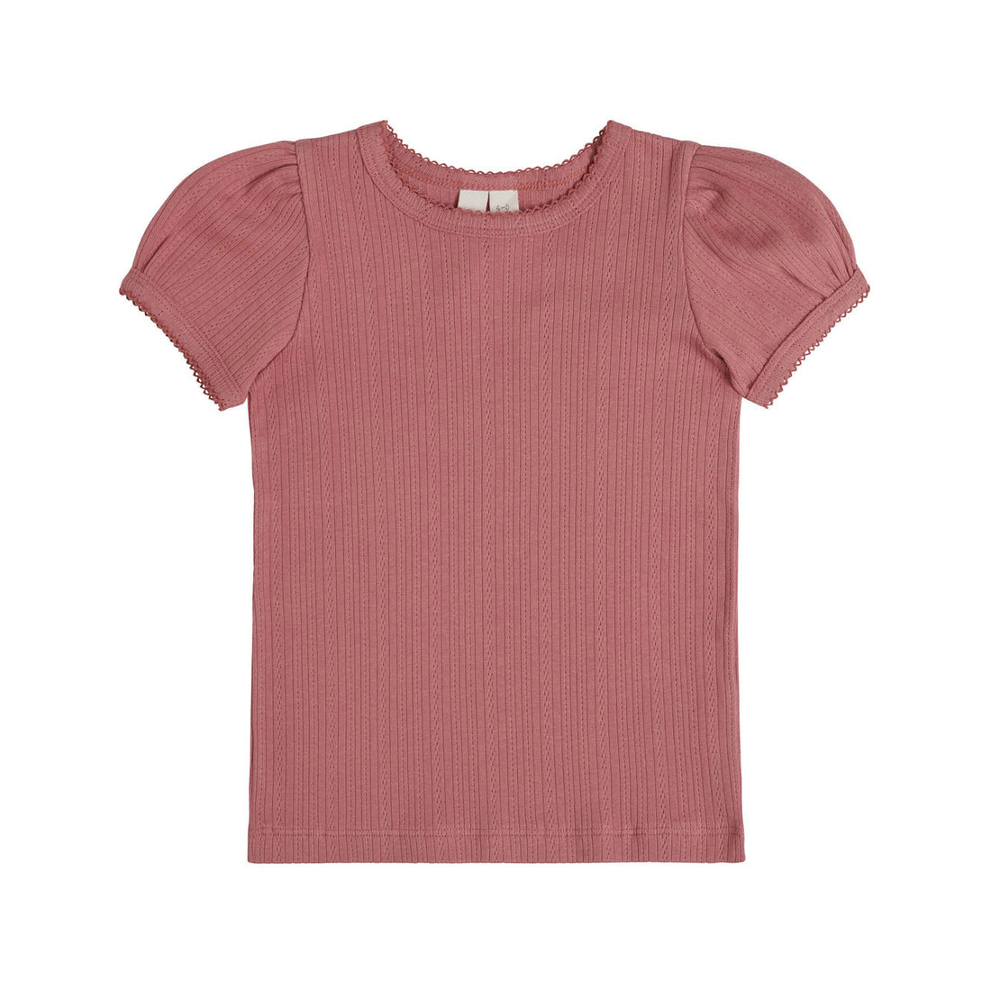 Little Cotton Clothes Sorbet Pointelle Organic Tshirt