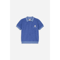 We are Kids Just Blue + Logo Coconut Leonard Polo