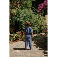 We are Kids Just Blue + Logo Coconut Leonard Polo