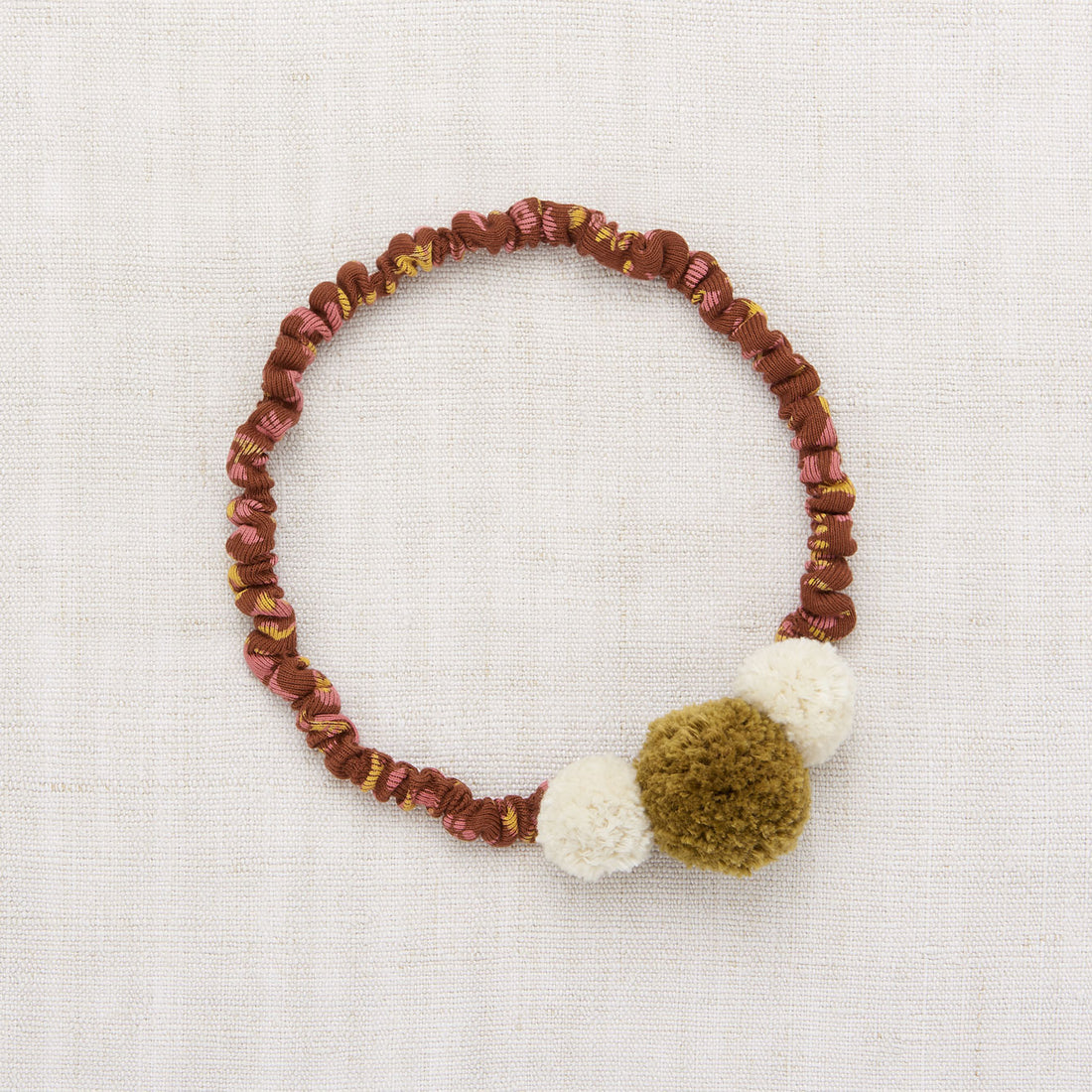Misha and Puff Tarragon Pom Pom Headband