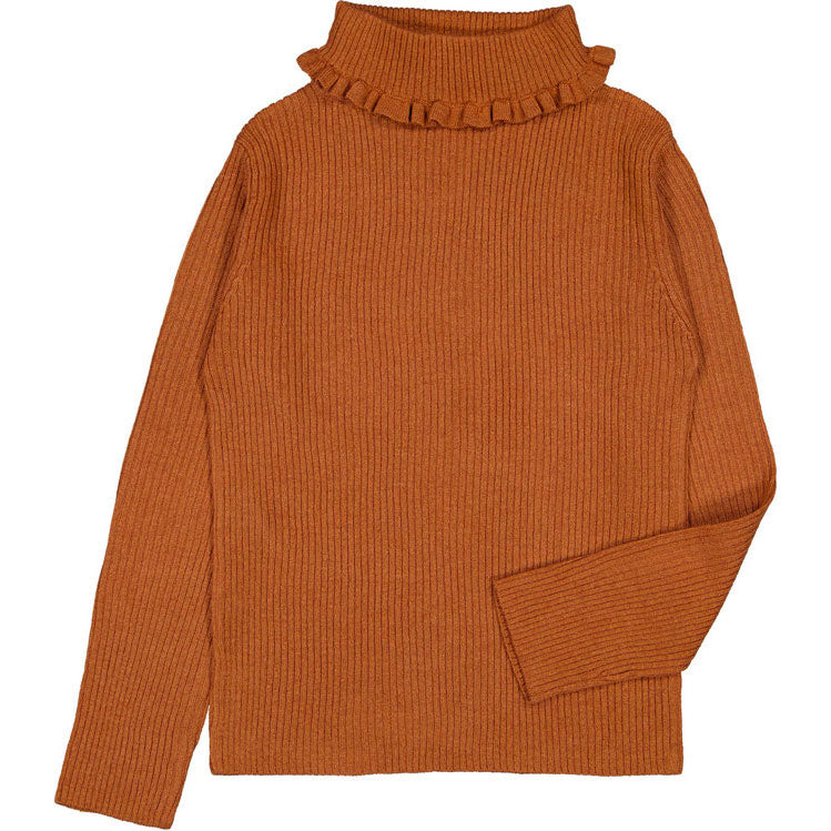 Louis Louise Caramel Aline Knit Turtleneck