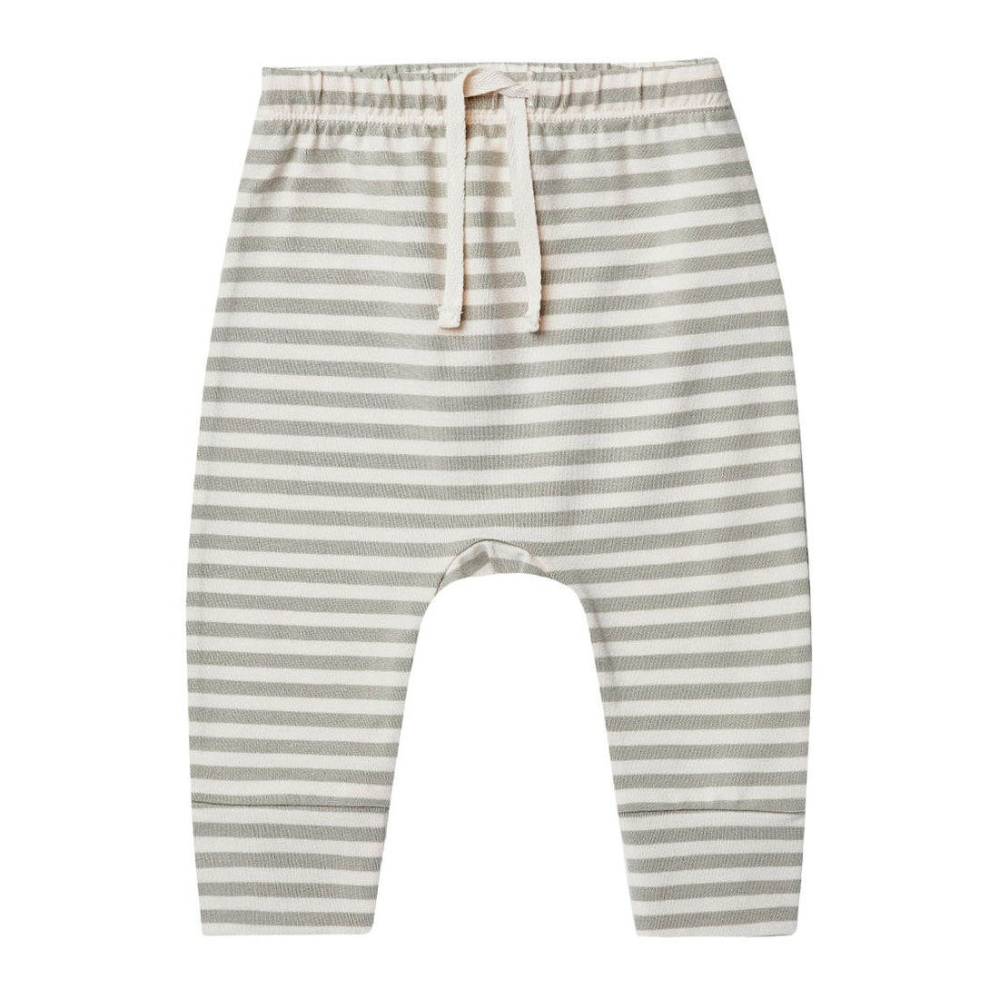 Quincy Mae Drawstring Pant | Pistachio Stripe