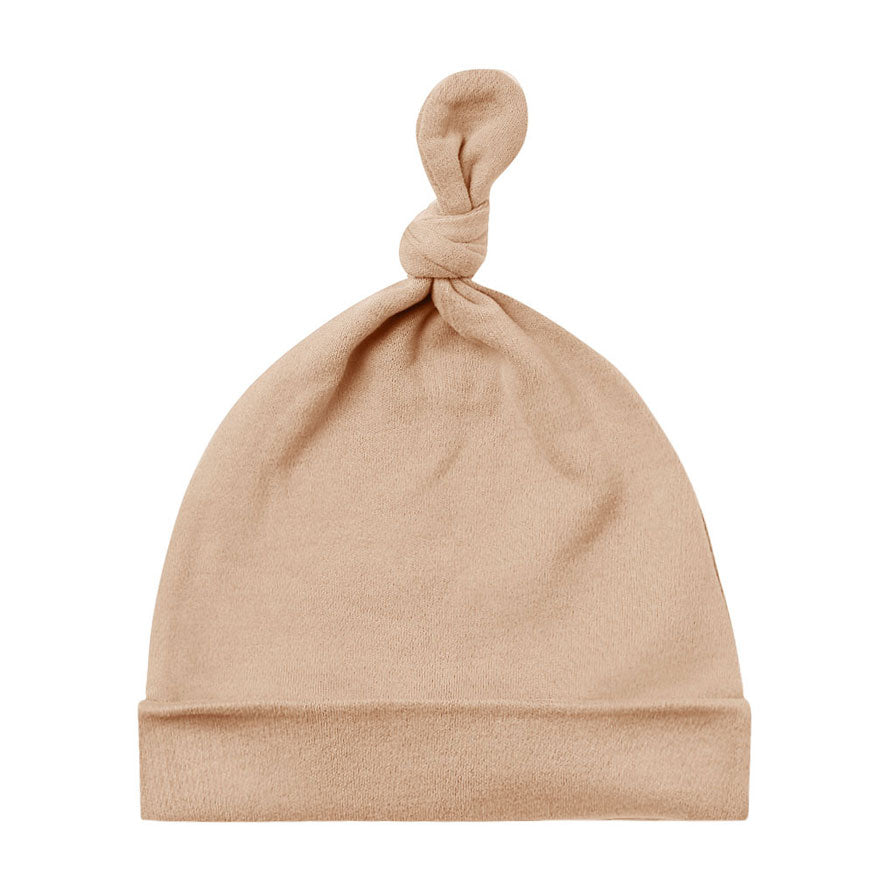Quincy Mae Knotted Baby Hat | Blush