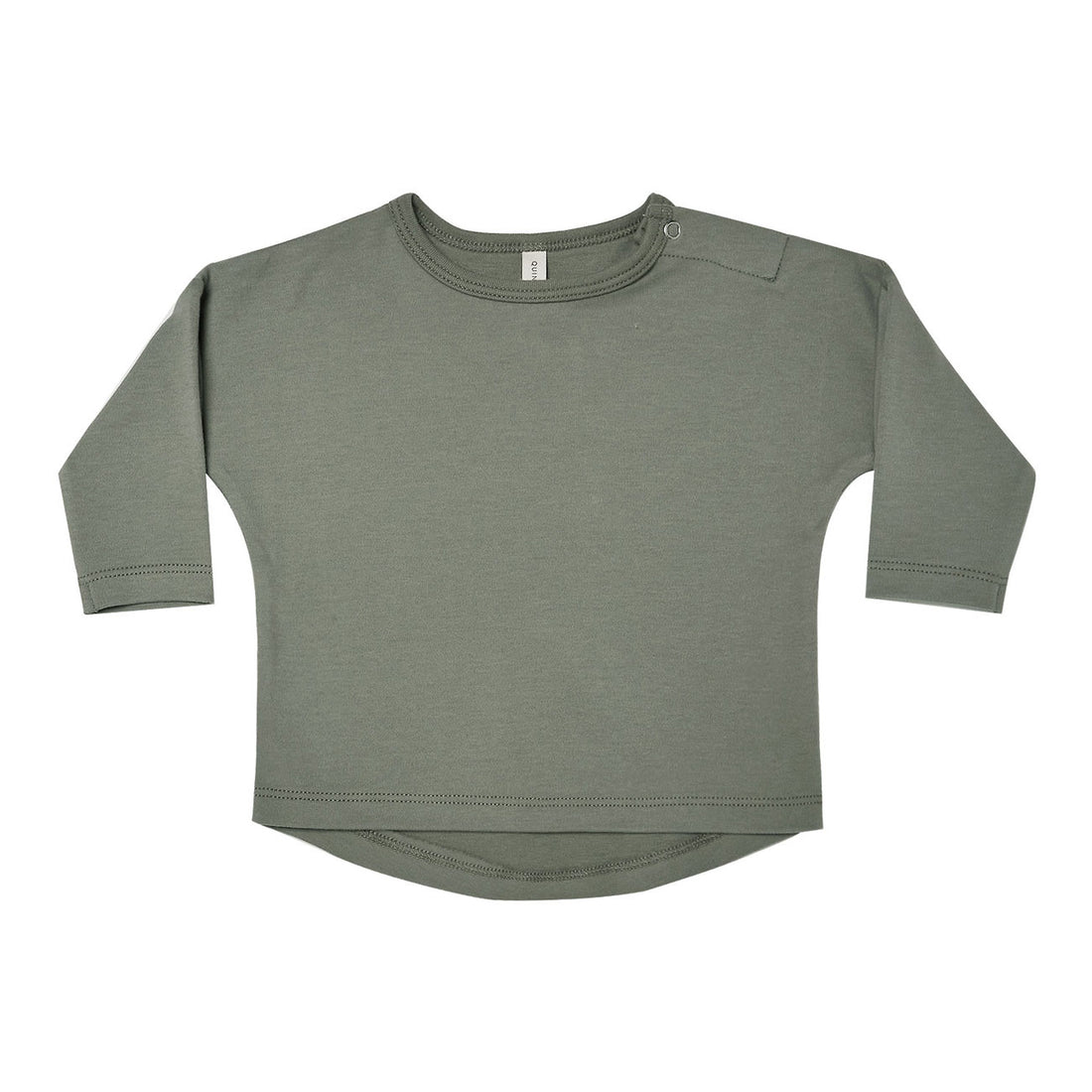 Quincy Mae Longsleeve Tee-Basil