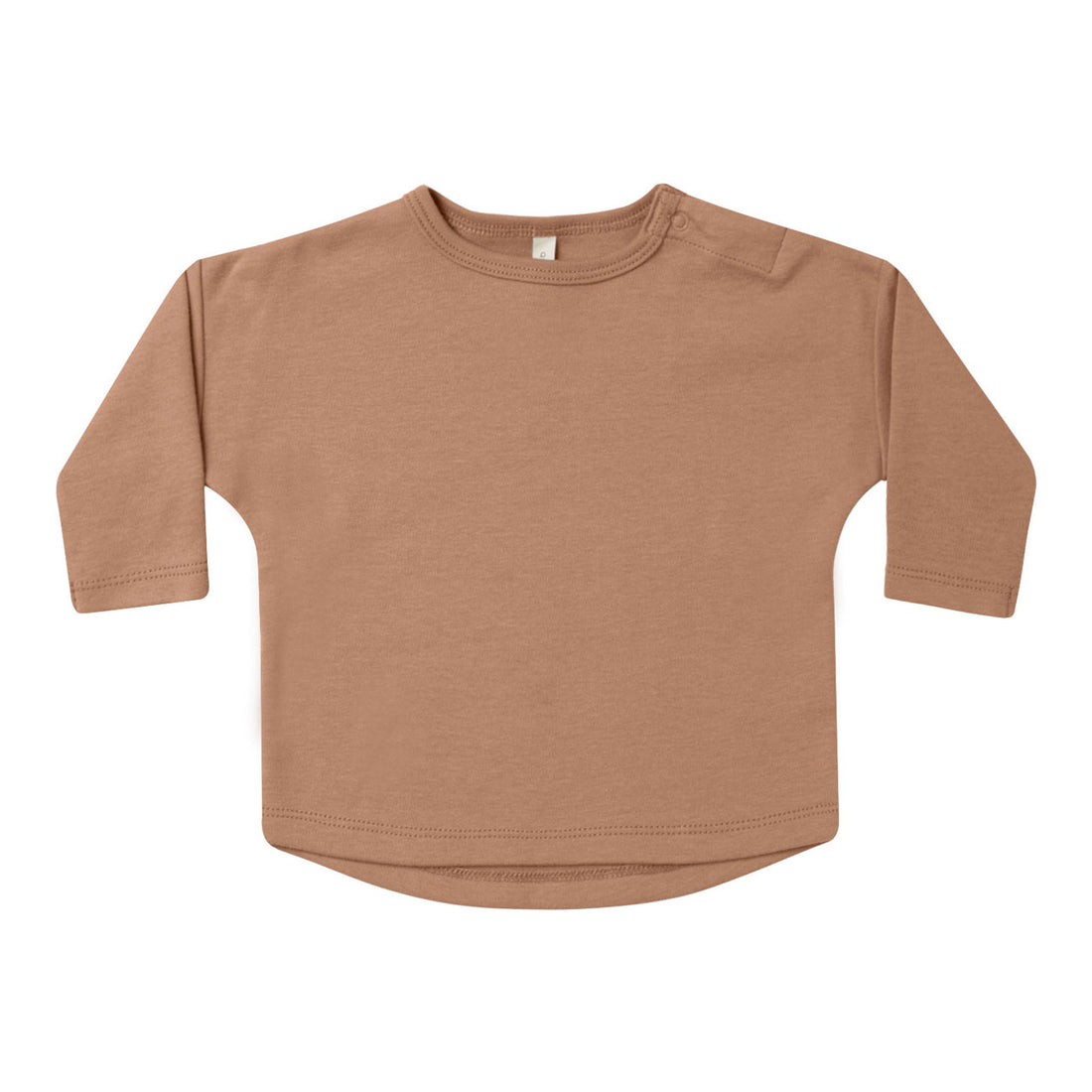 Quincy Mae Long Sleeve Tee | Clay