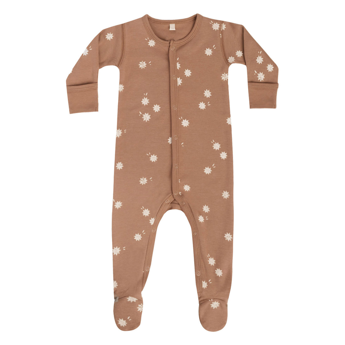 Quincy Mae Full Snap Footie | Sunburst