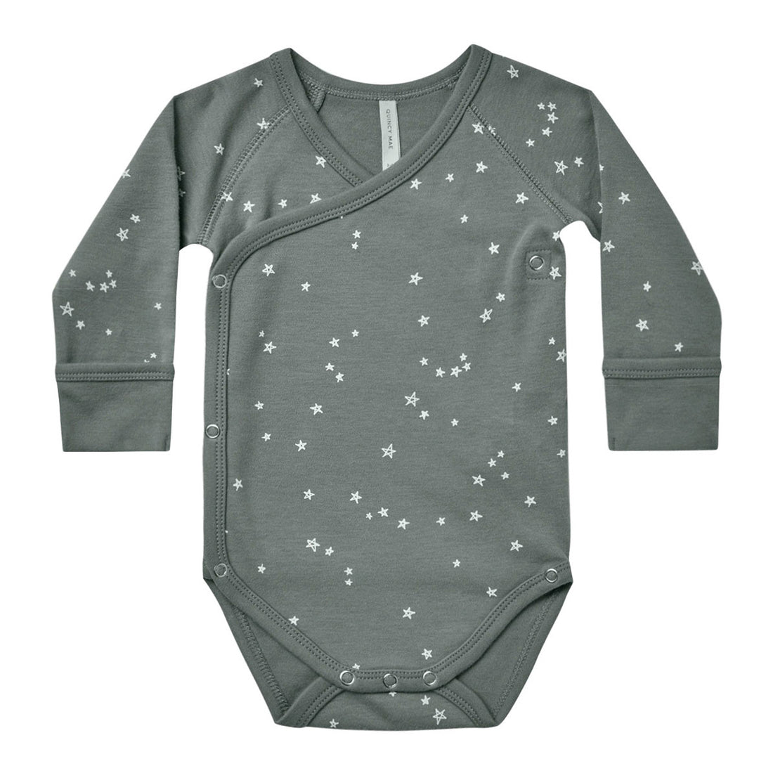 Quincy Mae Side-Snap Bodysuit | Stars